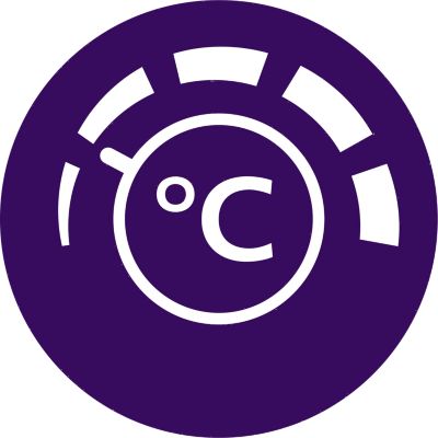 Lengvas temperatūros valdymas