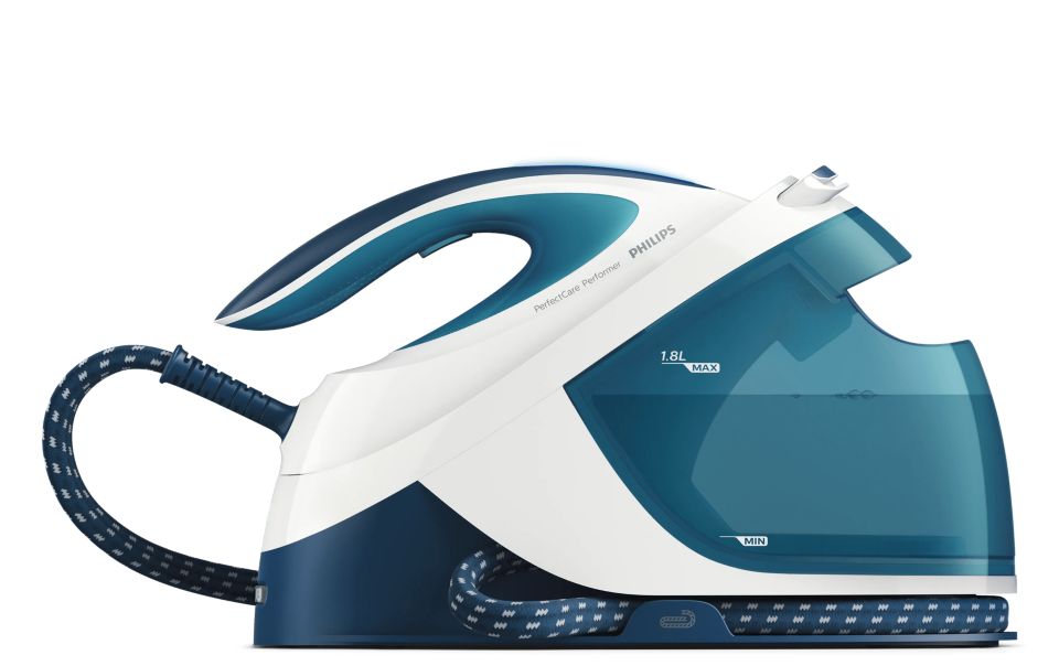 Potente getto di vapore continuo per una stiratura ultra veloce