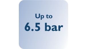 Druk tot 6,5 bar