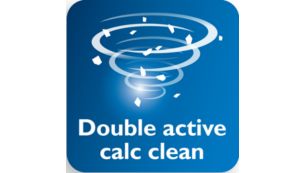 Doppelaktives Calc-Clean-System verhindert Kalkablagerungen