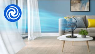 Luồng gi&oacute; phạm vi xa cho hiệu quả l&agrave;m m&aacute;t tối đa