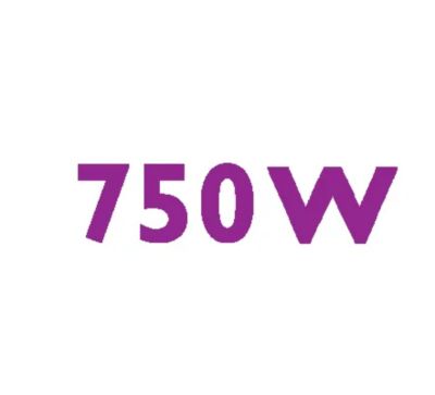 Motor de 750 W melhor da sua classe