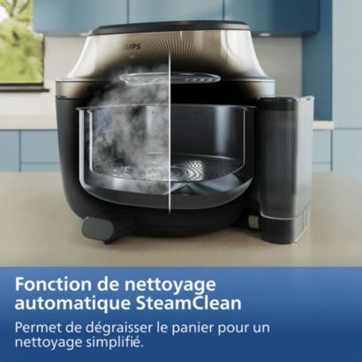 Faites frire, griller, cuire… et même cuire à la vapeur !