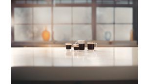 Enjoy 4 coffees at your fingertips