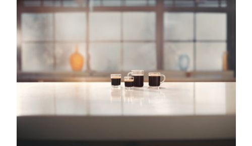 Enjoy 4 coffees at your fingertips