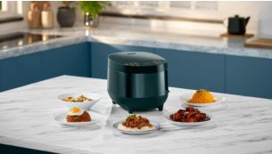 Biểu đồ nhiệt độ nấu th&ocirc;ng minh để đảm bảo cơm ch&iacute;n đều, thơm ngon