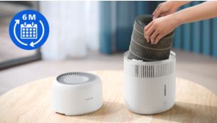 Langlebiger Filter f&uuml;r bis zu 6 Monate