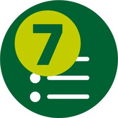 Tela touch com 7 predefinições
