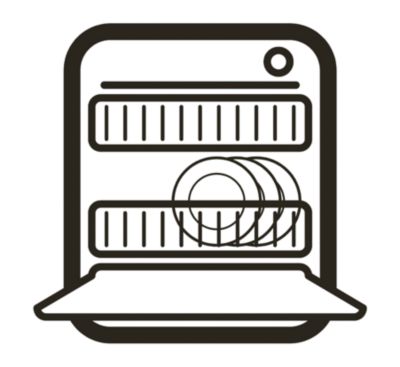 Todas las piezas son aptas para lavavajillas