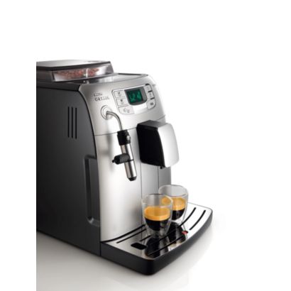 One touch espresso and milk froth