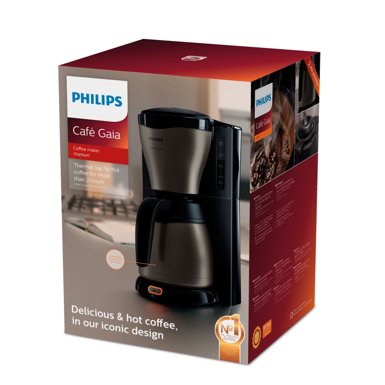 Café Gaia 咖啡機HD7547/80 | Philips