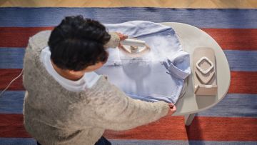 Gluži kā ar gludekli, viegls un mazs