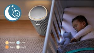 Create a clean and comforting sleep environment with a night light