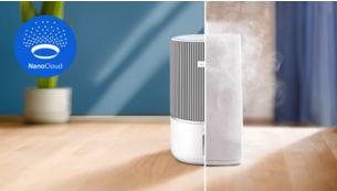 Hygienic humidification with NanoCloud technology