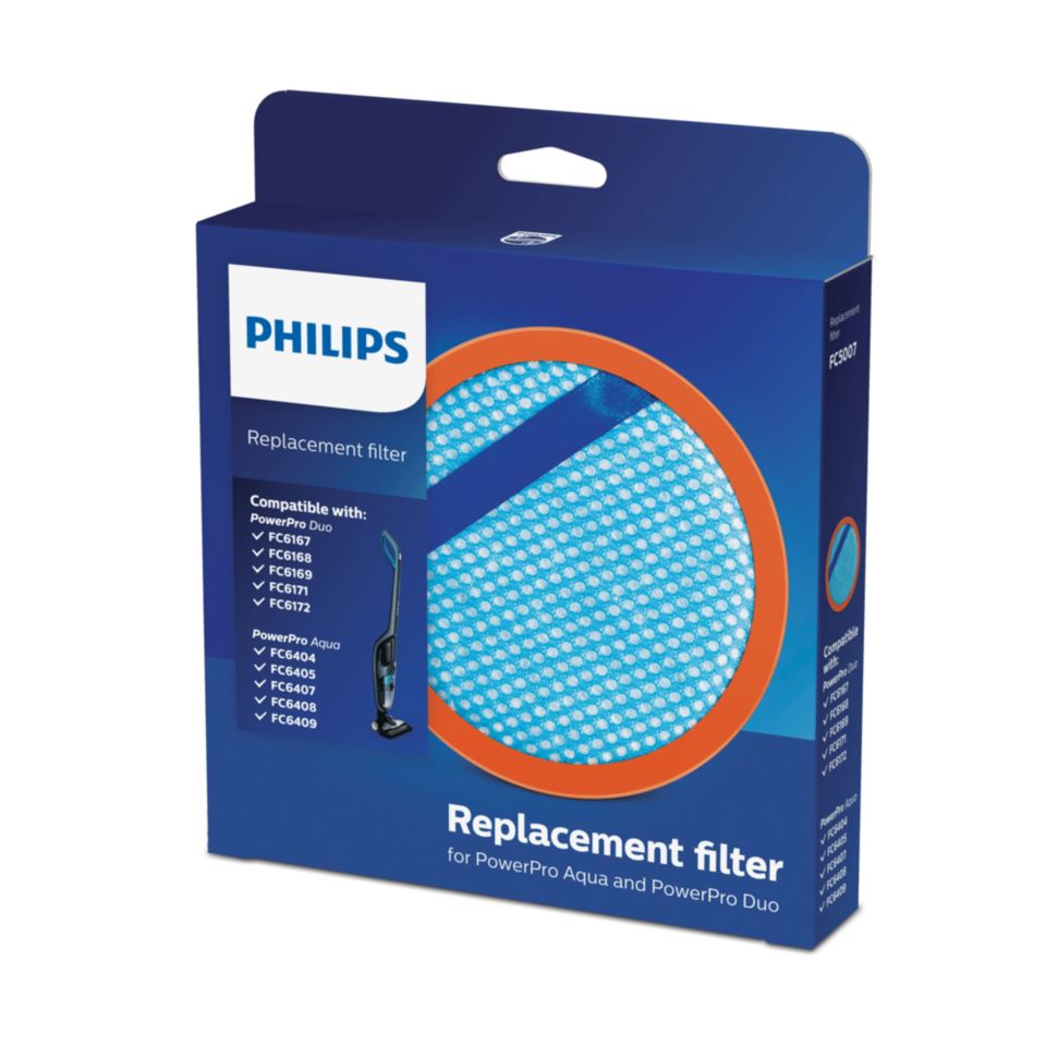 Filtre de rechange pour PowerPro&nbsp;Aqua et PowerPro