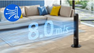 Flux d'air puissant pour un confort optimal