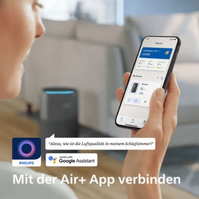 Unser leisester Luftreiniger. Saubere Luft, kaum ein Geräusch.
