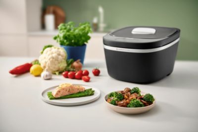 Preserve os sabores naturais e até 90% dos nutrientes*