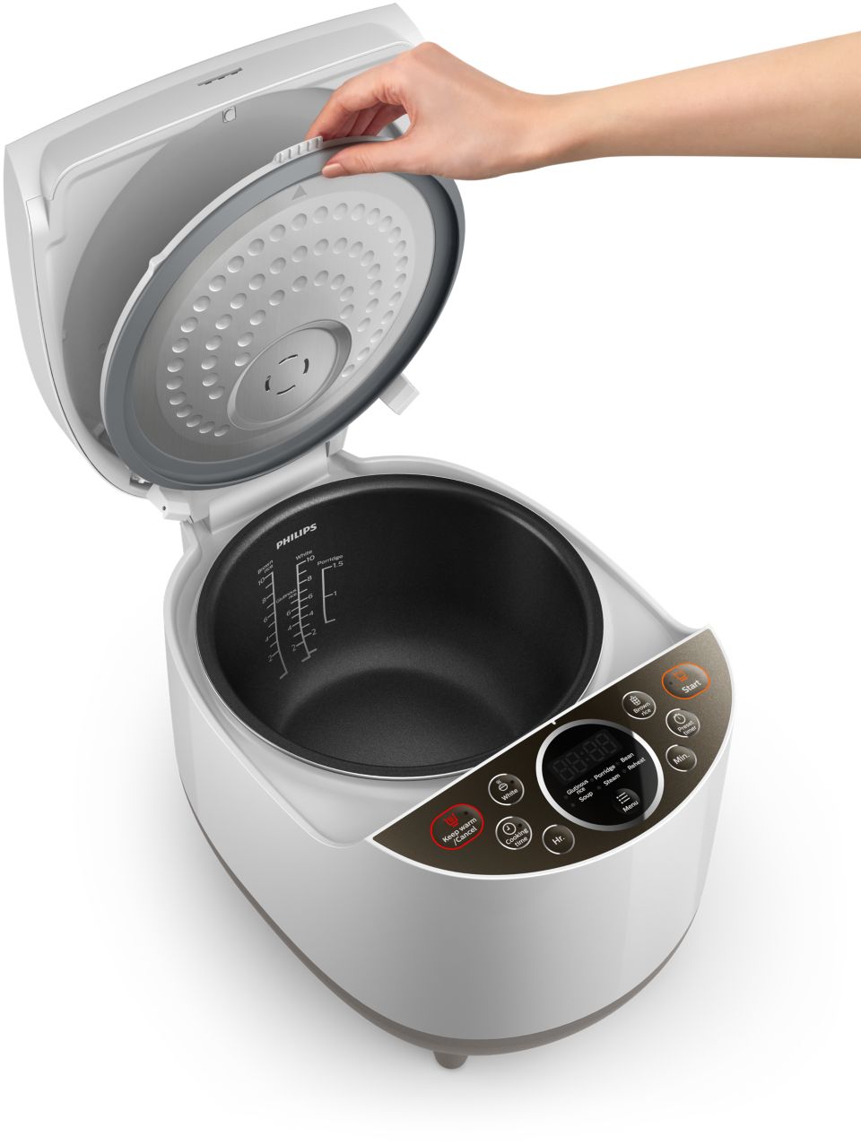 Rice cooker philips stainless steel sale