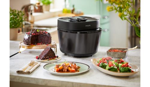 Philips pressure cooker bake mode sale