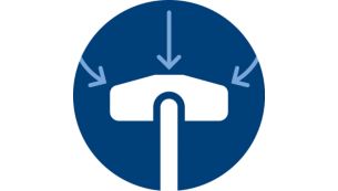 Ouvertures d'aspiration latérales pour nettoyer le long des murs