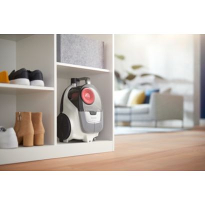 Υψηλή απορροφητική ισχύς με ισχυρό μοτέρ