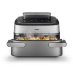 Megabasket flexible para cocinar al vapor, freír o usar con aire