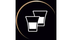 Pr&eacute;parez 2&nbsp;caf&eacute;s &agrave; la fois ou 1&nbsp;caf&eacute; double dans une seule tasse