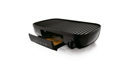 Integrated grease tray to collect the excess fat