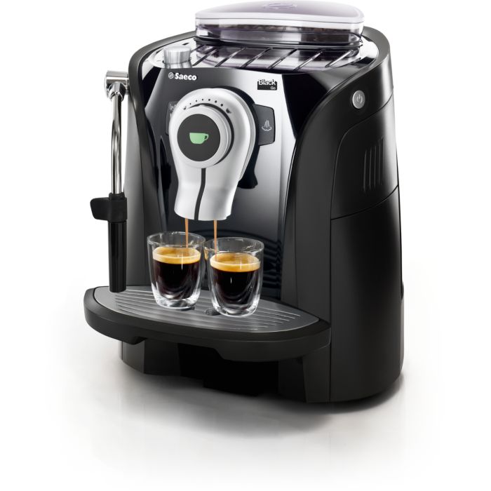 Espressomachine met een trendy en functioneel ontwerp