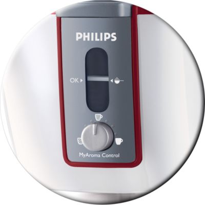 Controle de intensidade para ajustar o teor do seu café