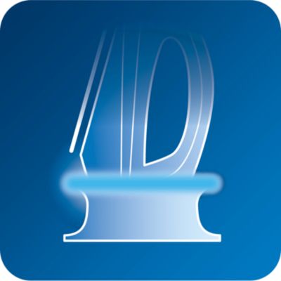 Iron with smart light feedback indicator