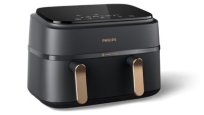 Philips Philips 3000-serie Airfryer met twee manden NA352/00 aanbieding
