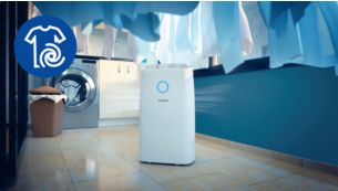 Laundry Mode: Fabric-friendly drying, up to 4,5x faster