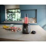 Velvety frozen fruit smoothies with auto-cleaning