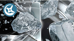 Jarra de cristal ProBlend Plus con diseño estriado para una circulación perfecta