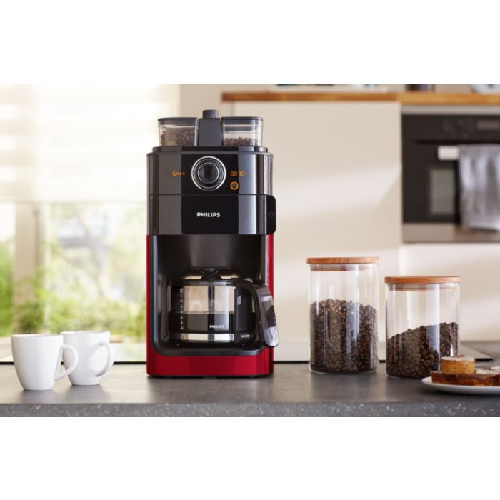 Grind & Brew 咖啡机HD7762/50 | Philips -飞利浦