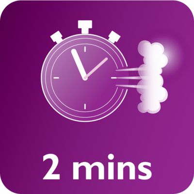 Ready to use in 2 minutes with unlimited refill