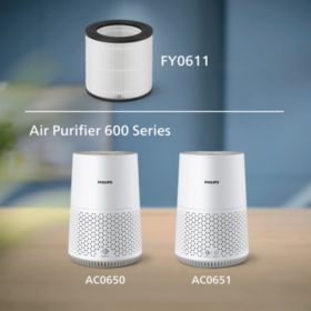 PHILIPS 空気清浄機　600iシリーズAC0650 本体 600i series Air purifier AC0650/10 | Philips