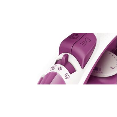 Iron 30% faster with steam*