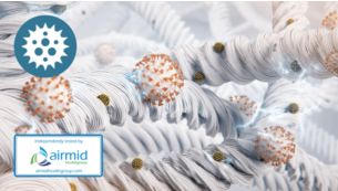 Reduziert effizient Viren wie H1N1 (Grippe) aus der Luft