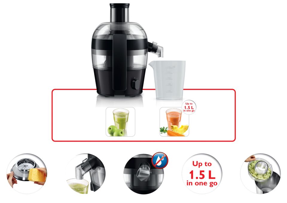 Viva Collection Juicer HR1832 01 Philips