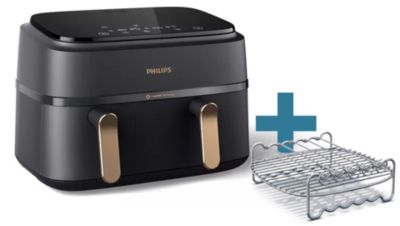 3000 Series Philips Airfryer Dual Basket NA352/04 | Philips