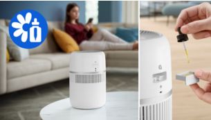 Dodajte svoja eterična olja in uživajte v blagodejni aromaterapiji