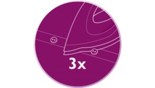 Špička Triple Precision umožňuje optimální kontrolu a viditelnost