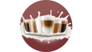 Nautige 4 kohvi- ja piimajooki ühe nupuvajutusega