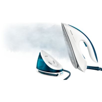 Ātrāka gludināšana, izmantojot 2 x vairāk tvaika*