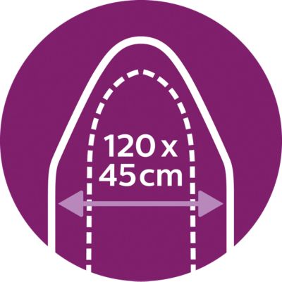 Perfect for Easy8 board: 120x45 cm