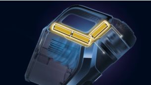 Lithium-Ionen-Akku f&uuml;r bis zu 70&nbsp;Minuten Betriebsdauer