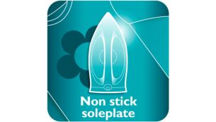 Non-stick soleplate coating